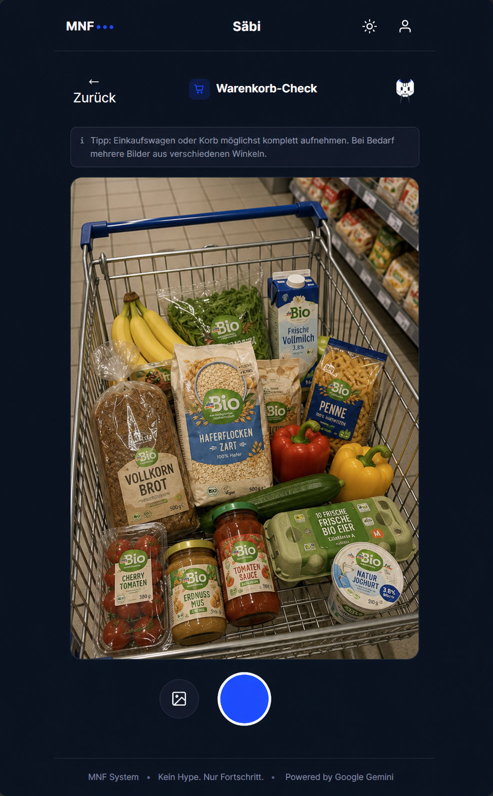 Säbi carrito de compra