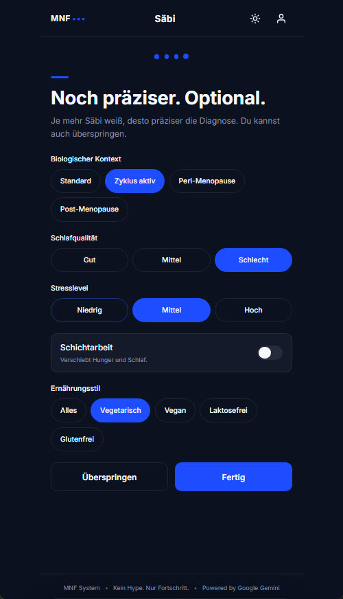 Säbi contexto opcional
