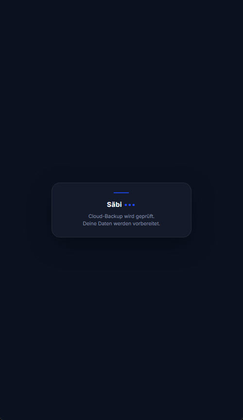 Säbi inicio y revisión de copia